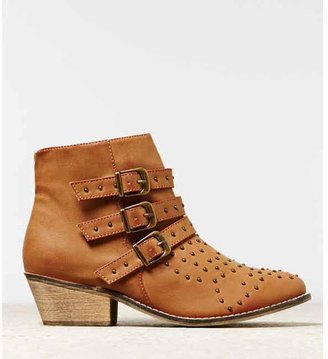 American Eagle Studded Buckled Bootie
