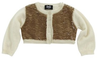 Dolce & Gabbana sequined cashmere and silk cardigan