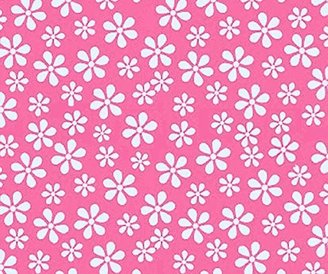 SheetWorld Fitted Pack N Play (Graco) Sheet - Primary Pink Floral Woven - Made In USA - 27 inches x 39 inches (68.6 cm x 99.1 cm)
