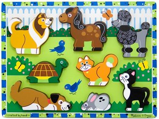 Melissa & Doug Kids Toy, Pets Chunky Puzzle