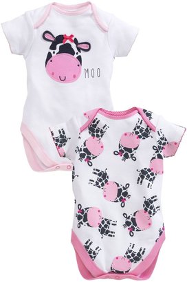 Next Two Pack Cow Bodysuits (0mths-2yrs)