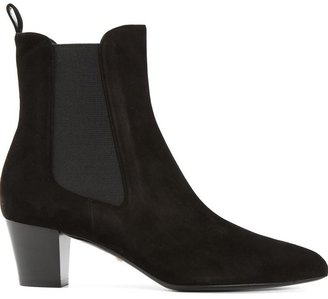 Gucci chunky heel chelsea boots