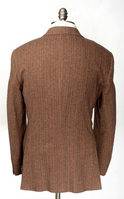 Polo Ralph Lauren New Italy Dark Beige Wool Angora Jacket Coat 42 42L NWT $1595