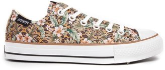 Hype Jungle Leopard Low Top Trainers