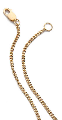 Jennifer Zeuner Jewelry Double Diamond Lariat Necklace