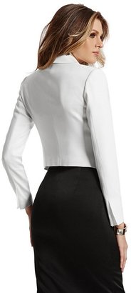 GUESS by Marciano 4483 Foxlie Cropped Tuxedo Jacket
