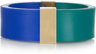 Etro Color-block rubber bangle