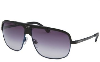 Diesel Men's Aviator Black and Blue Sunglasses
