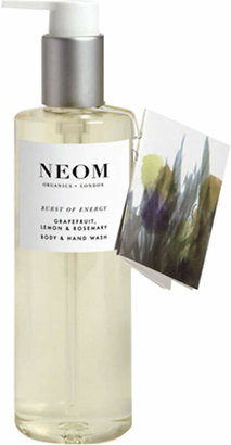 Neom Luxury Organics Burst of Energy body and hand wash 250ml