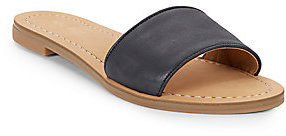Nine West Summers Leather Slide Sandals