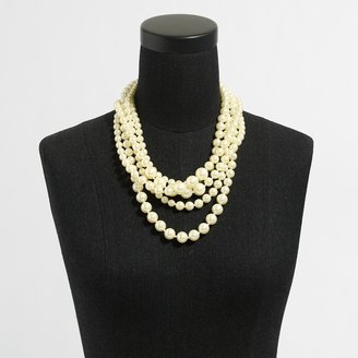 J.Crew Multistrand pearl necklace