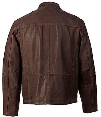Roundtree & Yorke Buffalo Leather Jacket