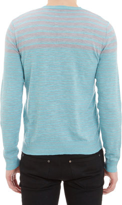 Barneys New York Mixed-Stripe Sweater