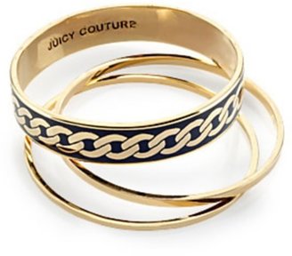 Juicy Couture Stackable Bangles, Navy