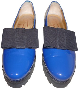 Walter Steiger Blue Patent leather Flats