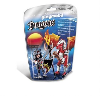 Playmobil Fire dragon with warrior 5463