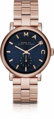 Marc by Marc Jacobs Baker Bracelet 36MM Navy Blue Dial Women's Watch