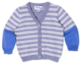 Bonnie Baby Boy`s stripe knitted cardigan