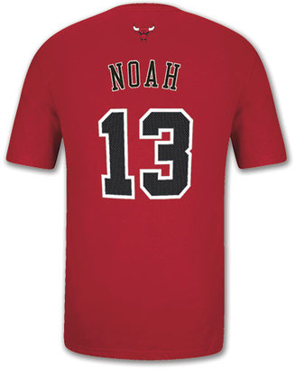 adidas Men's Chicago Bulls NBA Joakim Noah Name And Number T-Shirt