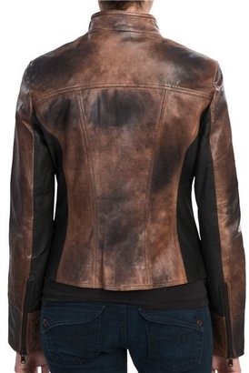 Old Gringo Two-Tone Leather Jacket - Zip Front (For Women)