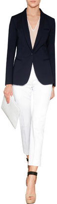 Piazza Sempione Cotton-Blend Cropped Trousers