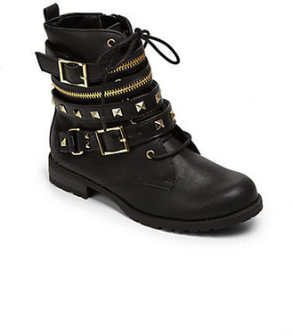 Dolce Vita Kid's Studded Zip-Up Boots