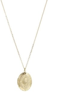 ASOS Grandma's Locket Necklace - gold