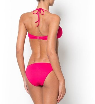 La Redoute LA Plain Jewelled Bikini with Bandeau Top