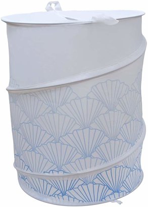 Elegant Home Fashions Shell Collapsible Laundry Hamper