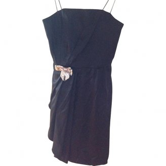 Blumarine Black Silk Dress