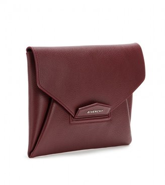Givenchy Antigona leather envelope clutch