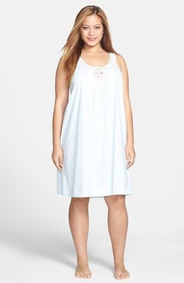 Carole Hochman Designs 'Tropic Ditsy' Short Jersey Nightgown (Plus Size)