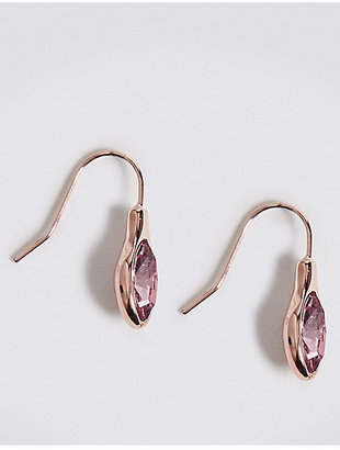 M&S Collection Navette Drop Earrings MADE WITH SWAROVSKI® ELEMENTS