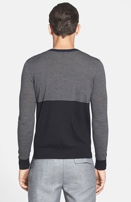 Theory 'Clemunt.New Sovereign' Merino Wool Stripe Sweater
