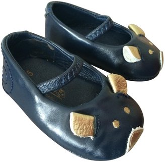Marc by Marc Jacobs Blue Leather Ballet flats