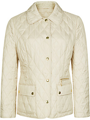 Precis Petite Quilted Jacket, Champagne