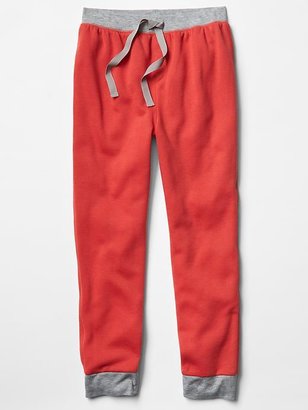 Gap Contrast fleece pants