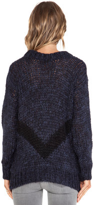 Faith Connexion Fancy Mohair Knit Sweater