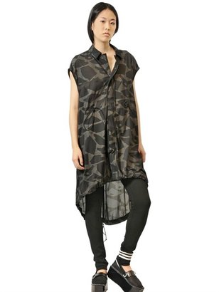 Y-3 Reflective Techno Camouflage Dress