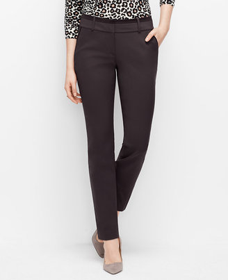 Ann Taylor Petite Curvy Piped Ankle Pants
