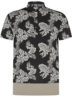 Moncler Hawaiian Polo Shirt