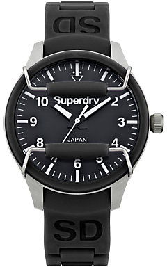 Superdry Women's Scuba Silicone Strap Watch