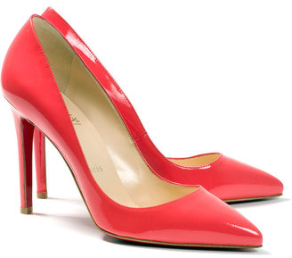 Christian Louboutin Pigalle 100 patent pump
