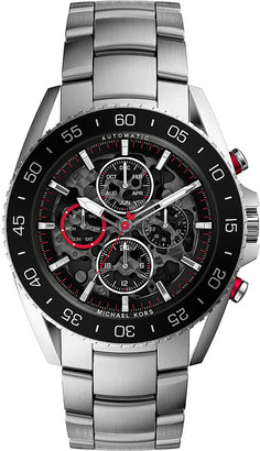 Michael Kors MK9011 Jet Master Stainless Steel Chronograph Watch, Men's, Black