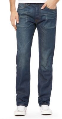 Levi's ́s Big and tall 501 dark blue straight leg jeans