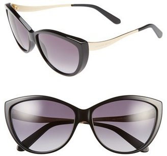 Alexander McQueen 61mm Cat Eye Sunglasses