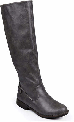 Journee Collection Womens Lynn Stretch Knee-High Riding Boots