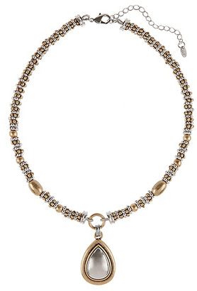 Marks and Spencer M&s Collection Bobble & Bead Teardrop Necklace