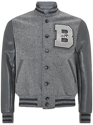 The Brooklyn Circus Leather Sleeve Varsity Jacket