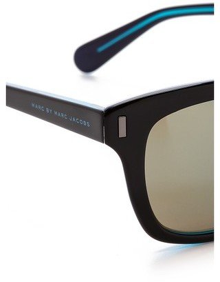 Marc by Marc Jacobs Square Mirrored Sunglasses